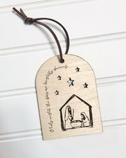 Oh Holy Night Ornament